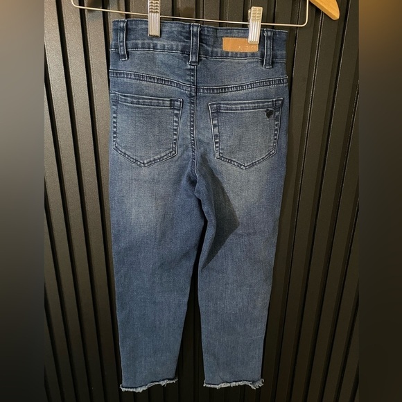 Justice kids distressed jeans with rhinestones - Picture 5 of 5